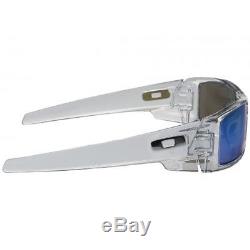 New OAKLEY Sunglasses GASCAN OO9014-1760 60-15 Clear Frame with Sapphire Iridium