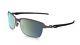 New Oakley Sunglasses Tinfoil Carbon Oo6018-04 Lead / Emerald Iridium Polarized