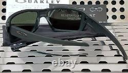 New Oakley 9380-0166 DOUBLE EDGE Sunglasses Matte Black/Dark Gray Lenses