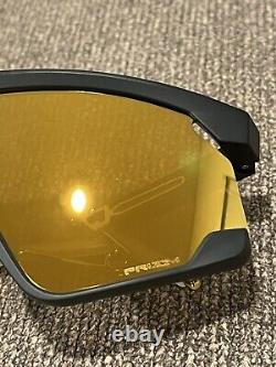 New Oakley BXTR METAL OO9237-0139 Matte Black / PRIZM 24K Sunglasses