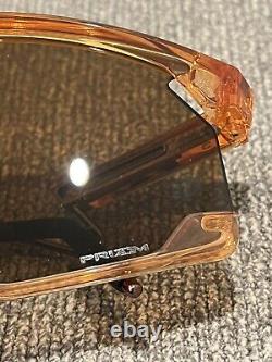 New Oakley BXTR Metal OO9237-1039 Trans Ginger Prizm Bronze Sunglasses