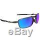 New! Oakley Badman MAN Sunglasses Plasma / Sapphire Iridium Polarized OO6020-04