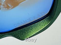 New Oakley Braindead Green Plazma Sunglasses Sapphire Blue Limited Shoes Rare