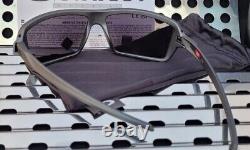New Oakley CABLES 9129-0363 Sunglasses Matte Steel with Prizm Black Lenses
