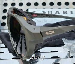 New Oakley CLIFDEN 9440-0456 Sunglasses Matte Olive withPrizm Tungsten Polarized