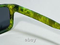 New Oakley Custom Holbrook Sunglasses Uranium Yellow Camo Prizm Jade Green Lens