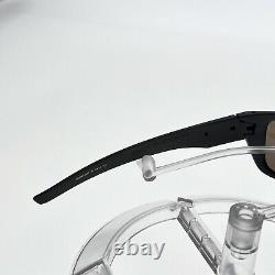 New Oakley Drop Point Sunglasses Matte Dark Grey Prizm Sapphire Polarized 936706