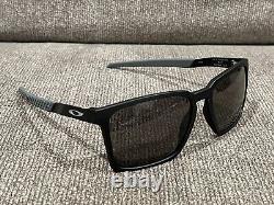 New Oakley Exchange Sun OO9483-0456 Satin Black / Prizm Grey Polarized Sunglasse