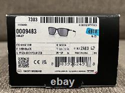 New Oakley Exchange Sun OO9483-0456 Satin Black / Prizm Grey Polarized Sunglasse
