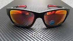 New Oakley Ferrari Jupiter Carbon w Ruby Iriduim Polarized Mens Sunglasses
