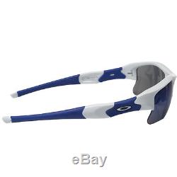 New Oakley Flak Jacket XLJ Men's Polished White Ice Iridium Sunglasses 03-941