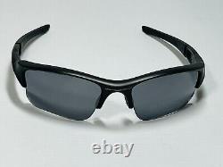New Oakley Flak Jacket XLJ Sunglasses Matte Black Frame Black Iridium Lens