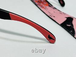 New Oakley Frogskins X Staple XXV Sunglasses Matte Black Prizm Ruby With Leash