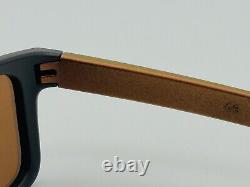 New Oakley Holbrook Matte Carbon Shift Sunglasses Polarized 24k Gold Prizm Lens