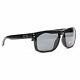 New Oakley Holbrook Polished Black Grey Polarized Lens Oo9102-02 Mens Sunglasses