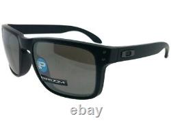 New Oakley Holbrook Sunglasses Matte Black Prizm Black Polarized