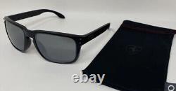 New Oakley Holbrook Sunglasses Matte Black Prizm Black Polarized