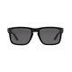 New Oakley Holbrook Sunglasses Oo9102-01 Matte Black Grey Polycarbonate Lens Nib