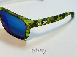 New Oakley Holbrook Uranium Camo Sunglasses Prizm Sapphire Blue Lens Custom