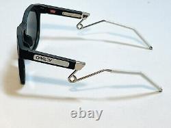 New Oakley Hstn Metal Sunglasses Limited Ed Matte Black Frame- Prizm Black Lens