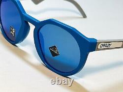 New Oakley Hstn Prizm Sapphire Blue Sunglasses Matte Blue & Grey Frame Oo9464