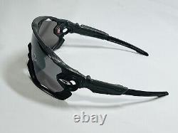 New Oakley Jawbreaker Sunglasses Hi Res Matte Carbon Frame With Prizm Black Lens