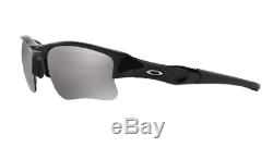 New Oakley Men's Gradient Flak Jacket XLJ OO9009 03-915 Black Wrap Sunglasses