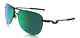 New Oakley Oo4086-02 Tailpin Satin Black Jade Iridium Men Wire Sports Sunglasses