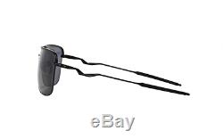 New Oakley OO4087-01 Tailhook Satin Black/Grey Men's Sunglasses 60mm Fast Ship