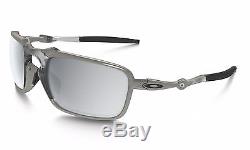 New Oakley OO6020-05 POLARIZED BADMAN X Ti with Chrome Iridium Mens Sunglasses