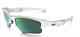 New Oakley Oo9009 26-222 Flak Jacket Xlj Matte White Jade Iridium Sunglasses