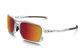 New Oakley Oo9266-07 Sunglasses Triggerman Matte Clear Torch Iridium Sunglasses