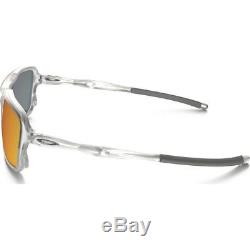 New Oakley OO9266-07 Sunglasses Triggerman Matte Clear Torch Iridium Sunglasses