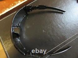 New Oakley Oil Rig Sunglasses Polished Black Iridium Polarized OO9081 26-203