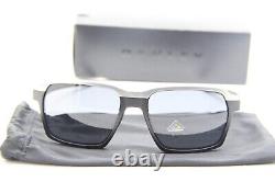 New Oakley Oo4143-0158 Parlay Black Gunmetal Authentic Frames Sunglasses 58-16