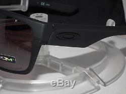 New Oakley Polarized Covert Twoface OO9189-26 Covert Matte Black / Prizm Daily