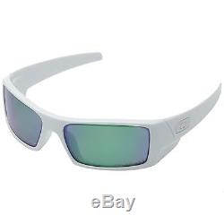 New Oakley Polarized Gascan Polished White Jade Iridium Men's Sunglasses 24-363