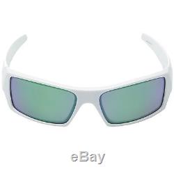 New Oakley Polarized Gascan Polished White Jade Iridium Men's Sunglasses 24-363