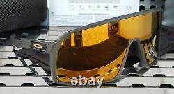 New Oakley SUTRO 9406-0537 Sunglasses Matte Carbon withPrizm 24k Iridium Lenses
