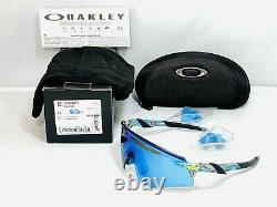 New Oakley Sanctuary Swirl Encoder Sunglasses Prizm Sapphire Limited Edition