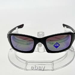 New Oakley Si Fives Squared Sunglasses Matte Black Maritime Prizm Polarized