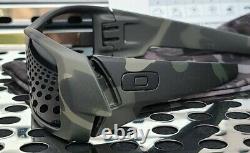 New Oakley Si GASCAN 9014-0361 Sunglasses Multicam Black with Grey Polarized