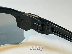 New Oakley Speed Jacket Sunglasses Black Frame Grey Lens Standard Issue Military