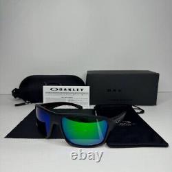 New Oakley Split Shot Sunglasses (Black/Green Blue)