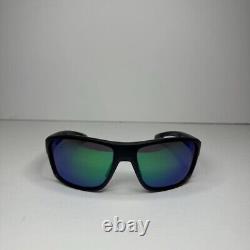 New Oakley Split Shot Sunglasses (Black/Green Blue)