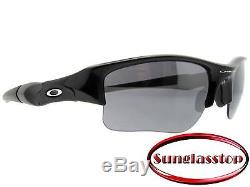 New Oakley Sunglasses Flak Jacket XLJ Jet Black Frame / Black Lens 03-915