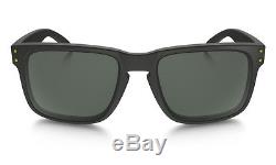 New Oakley Sunglasses Holbrook OO9102-38 Steel Frame / Dark Grey Lenses
