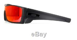 New Oakley Sunglasses OO9101 38 Black Frame Red Lens Sport 27mm Fast Ship