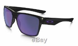 New Oakley Sunglasses TwoFace XL OO9350-04 Polished Black Violet Iridium F/Ship