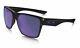 New Oakley Sunglasses Twoface Xl Oo9350-04 Polished Black Violet Iridium F/ship